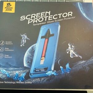 New in box 2 Magic John Screen Protector for 13 14 Max Pro Cell Phones